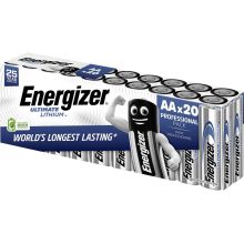 ENERGIZER Ultimate Lithium L91, 20er Pack (AA)