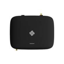 RAKwireless RAK7266S WisGate Soho Lite: flaches schwarzes LoRaWAN-Gateway für den Innenbereich mit RP-SMA-Antennenanschluss