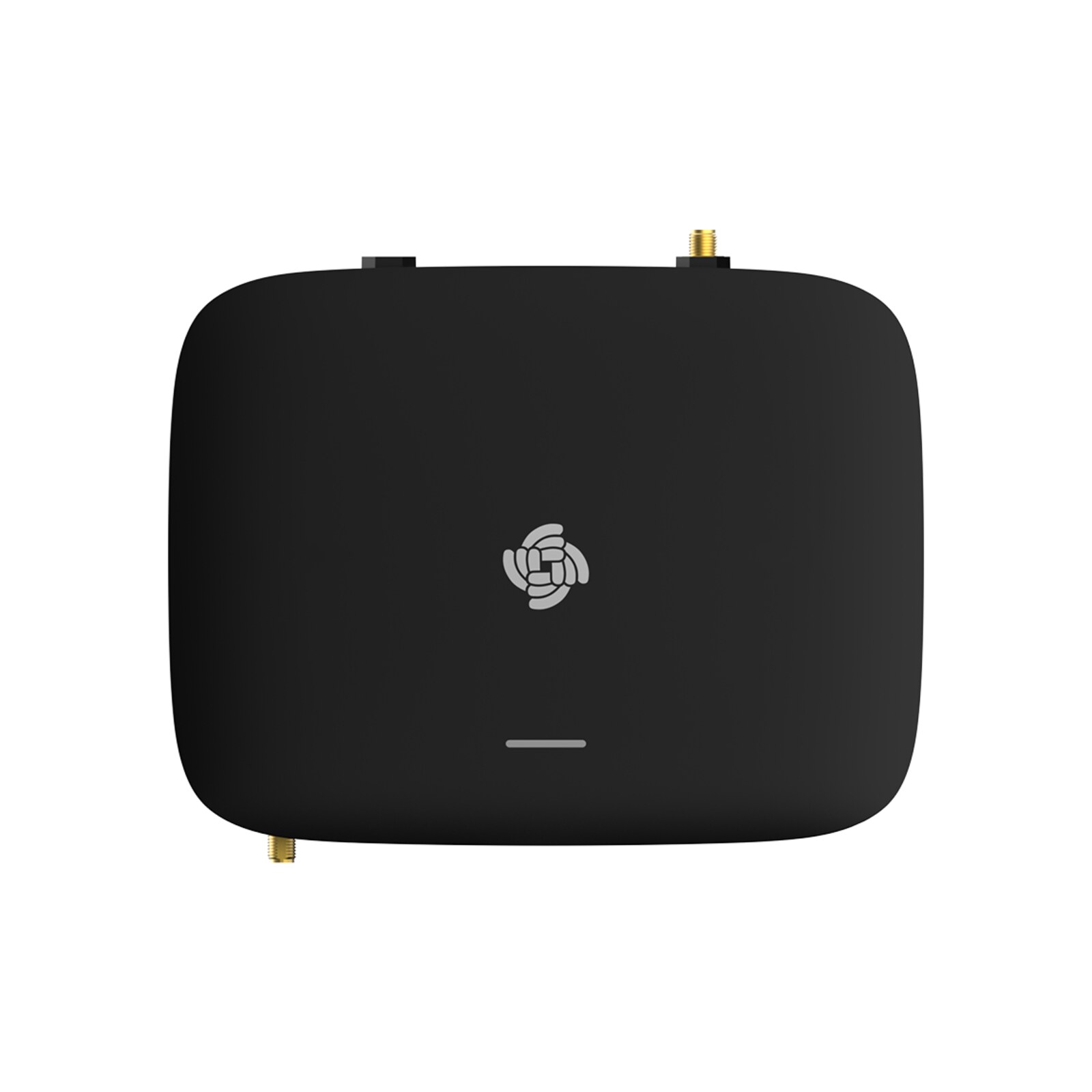 RAKwireless RAK7266S WisGate Soho Lite: flaches schwarzes LoRaWAN-Gateway für den Innenbereich mit RP-SMA-Antennenanschluss
