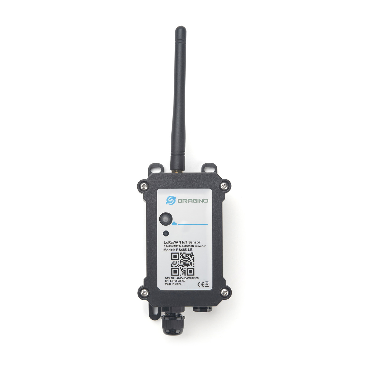 Dragino RS485-LB wasserdichte Brücke von RS485 und Modbus auf LoRaWAN