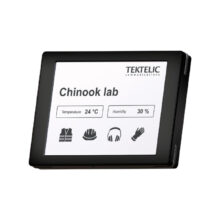 Tektelic Memo LoRaWAN E-Ink-Anzeigetafel mit Raumbelegung