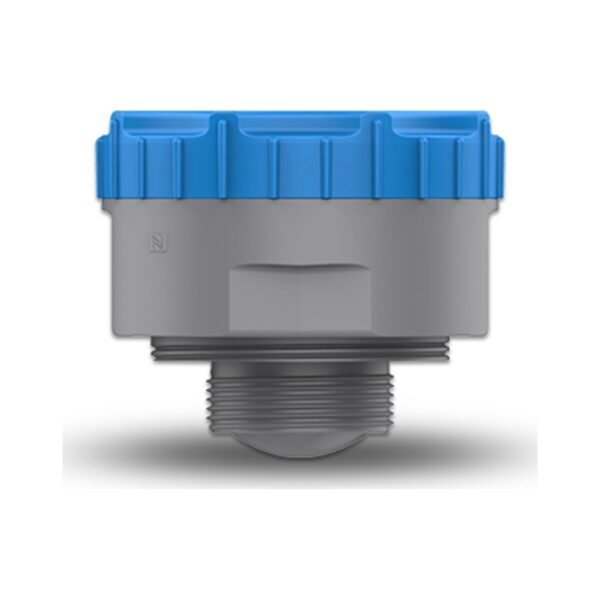 Milesight EM410-RDL Radar-Füllstandsensor mit blauem Deckel und PVDF-Gehäuse, Ausführung mit interner Antenne
