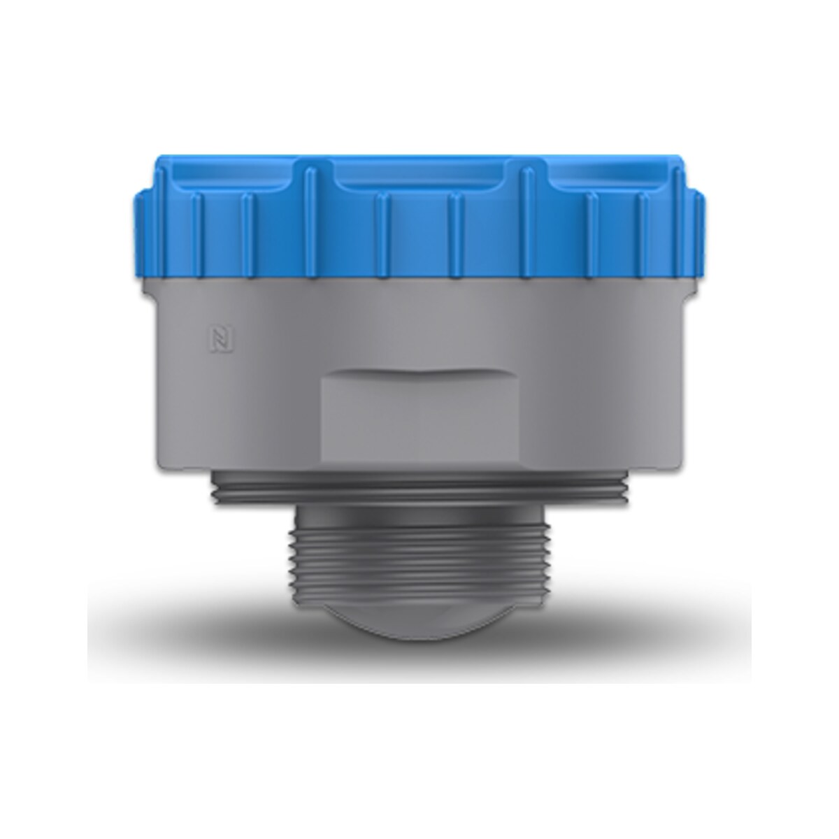 Milesight EM410-RDL Radar-Füllstandsensor mit blauem Deckel und PVDF-Gehäuse, Ausführung mit interner Antenne