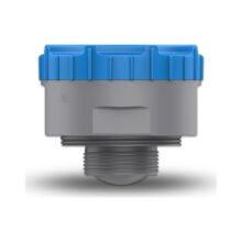 Milesight EM411-RDL Radar-Füllstandsensor mit ATEX-Zulassung, blauem Deckel und PVDF-Gehäuse, Ausführung mit interner Antenne
