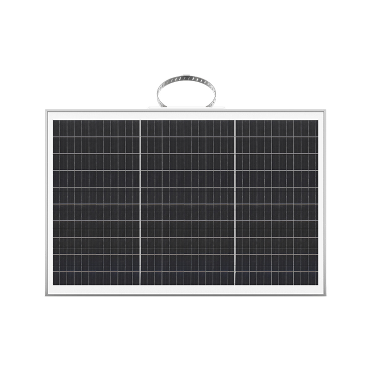 Milesight S45 monokristallines Solarpanel mit 45 W und Aluminiumrahmen