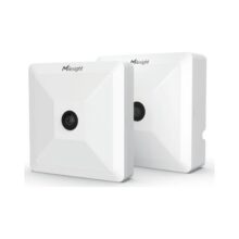 Milesight VS121 und VS121-P AI-Belegungssensor, weisses Deckengehäuse