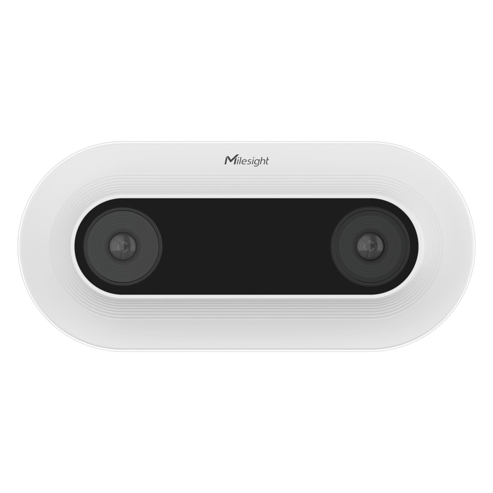 Milesight VS125 AI-Personenzähler mit zwei Stereo-Objektiven, Frontansicht