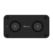 Milesight VS125 Outdoor AI-Personenzähler im schwarzen IP67-Gehäuse
