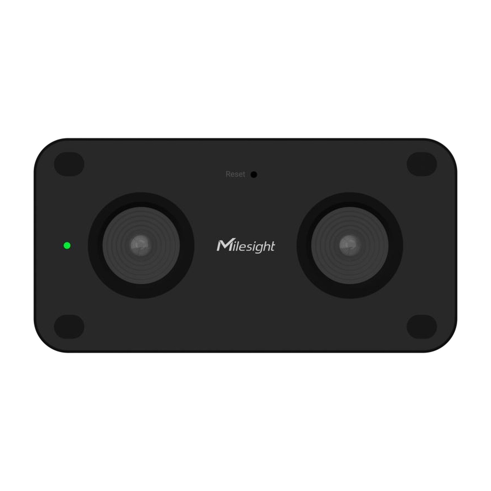 Milesight VS125 Outdoor AI-Personenzähler im schwarzen IP67-Gehäuse