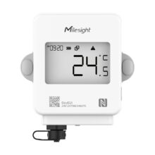 Milesight TS301 LoRaWAN Temperatursensor mit LCD-Anzeige und Anschluss für einen Wechselfühler