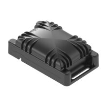 Abeeway LoRaWAN Relay, schwarzes IP68-Gehaeuse mit Befestigungslaschen