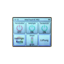 Zihatec aztouch-esp auf weissem Grund